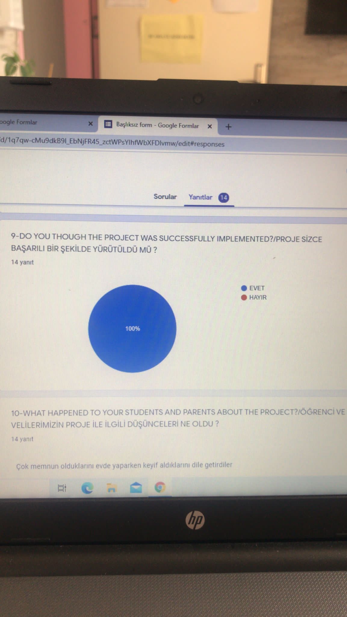 ORIGAMIC MATH END OF PROJECT TEACHER EVALUATION SURVEY RESULTS by MERVE ÇETİNKAYA - Ourboox.com