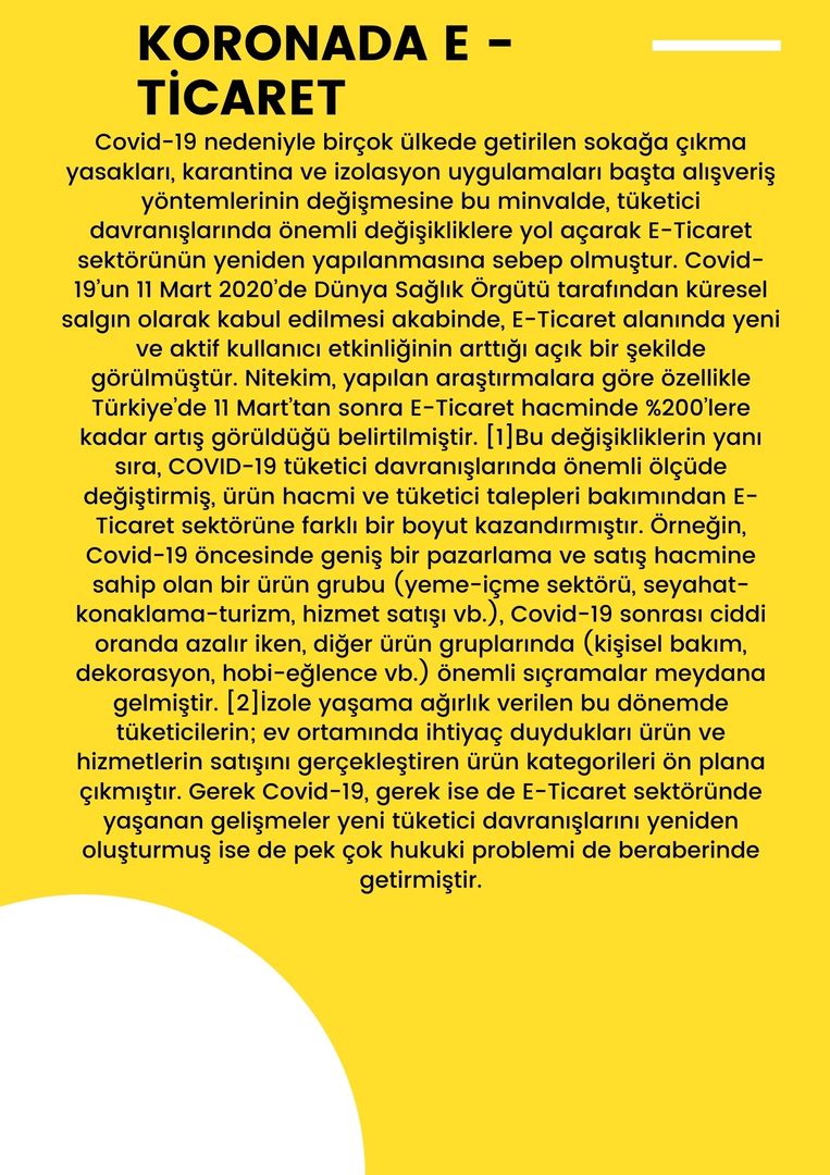 Covid-19’un e Ticaret Üzerine Etkileri by Dilay Ö. - Ourboox.com