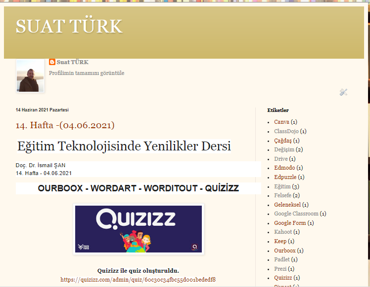 Suat Türk-Blogger Ödevine İlişkin Görüşler by suat türk - Illustrated by Suat TÜRK - Ourboox.com