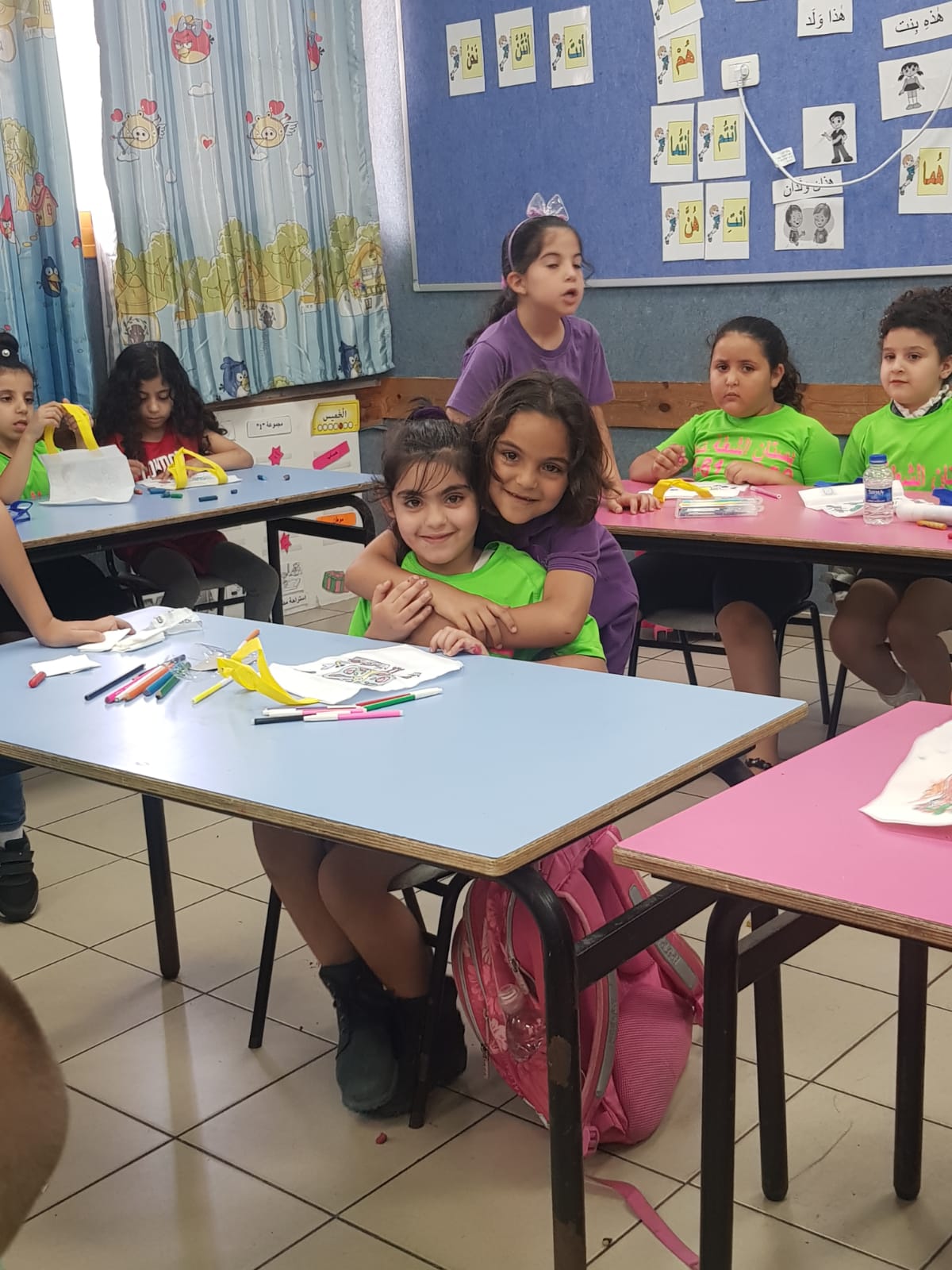 اطفال بستان الشعلة في مدرسة الاقواس by sameera - Ourboox.com