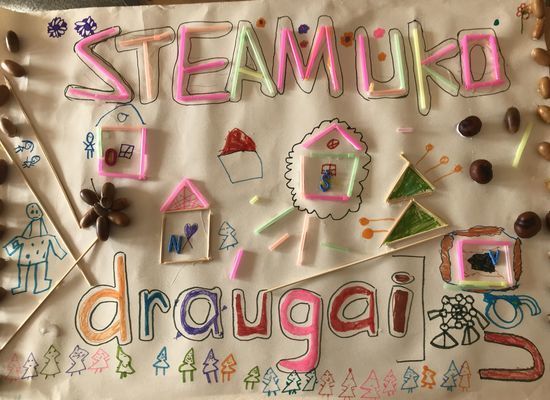 ETWINNING PROJEKTO ,,STEAMUKO DRAUGAI” BAIGIAMOJI KNYGA by Mokytoja Laura Palivonienė - Ourboox.com