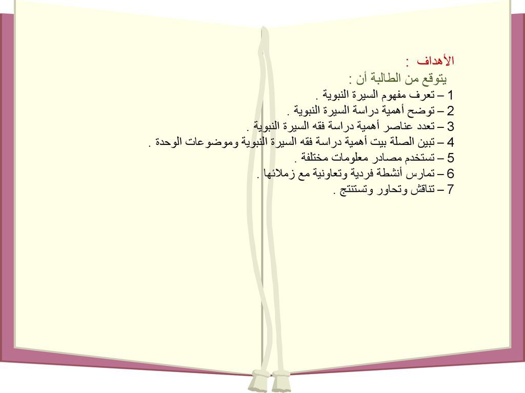 أهمية دراسة السيرة النبوية by olfat kewan - Illustrated by الفت كيوان - Ourboox.com