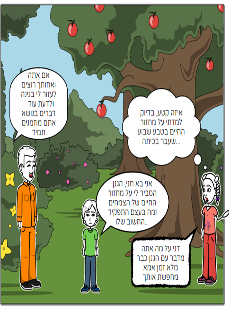 מחזור החיים בטבע by LIEM MAIMON - Illustrated by ליאם מימון - Ourboox.com