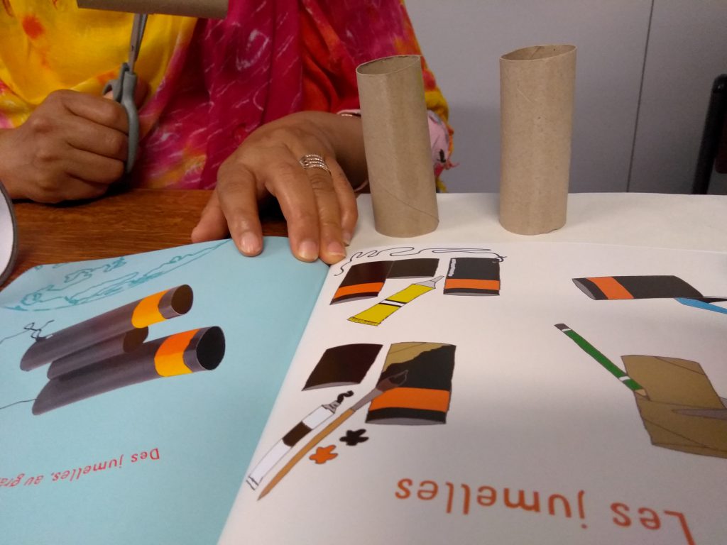 Créations à partir de déchets recyclables – apprenantes post-alpha – juillet 2021 by Maria BRAZ - Ourboox.com