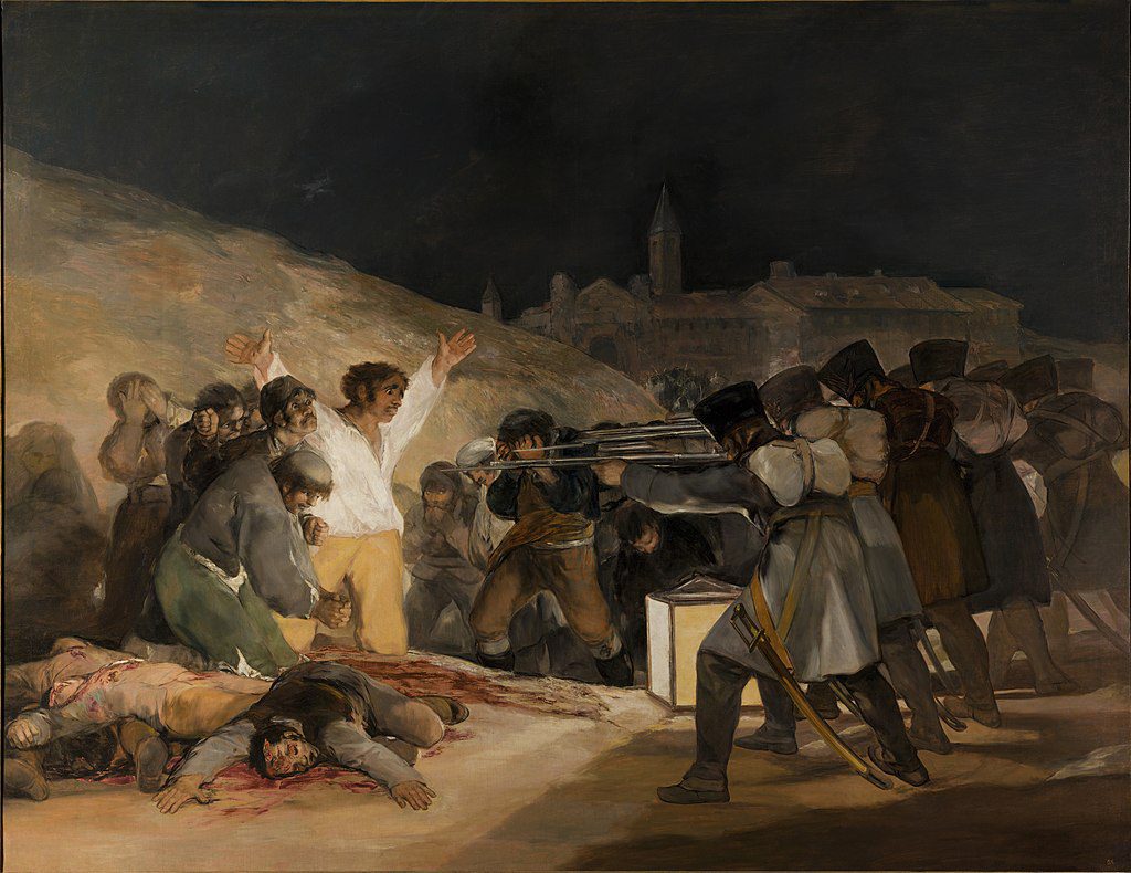 3 maggio 1808 by ARTE E IMMAGINE - Illustrated by Classe 3F - Ourboox.com