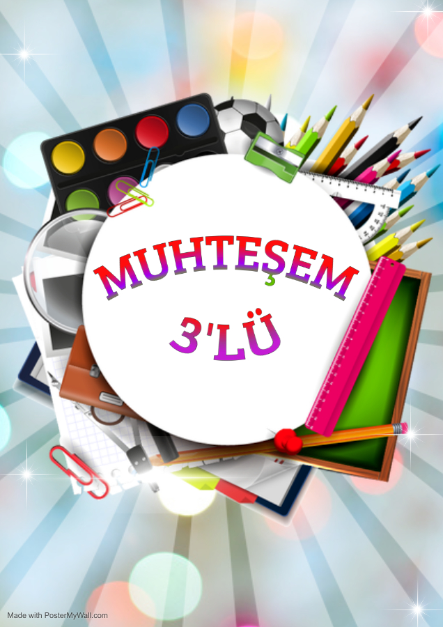 Muhteşem 3’lü Projesi Logo Çalışmaları by Asuman AKLIFAZLA - Ourboox.com