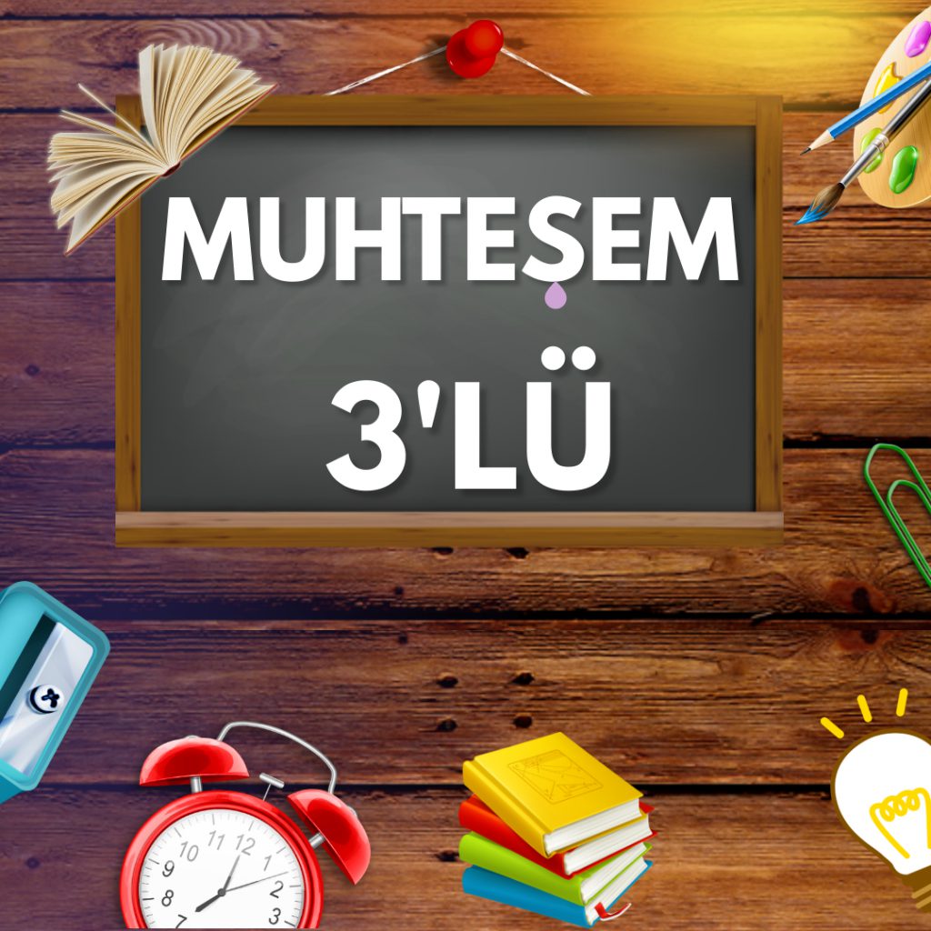 Muhteşem 3’lü Projesi Logo Çalışmaları by Asuman AKLIFAZLA - Ourboox.com