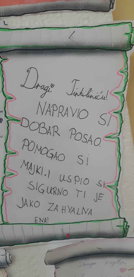 Pišemo pismo Ivani i njenim likovima iz bajke Šuma Striborova by Ljiljana Kubaša - Illustrated by 4.a razred - Ourboox.com