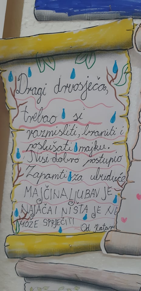 Pišemo pismo Ivani i njenim likovima iz bajke Šuma Striborova by Ljiljana Kubaša - Illustrated by 4.a razred - Ourboox.com