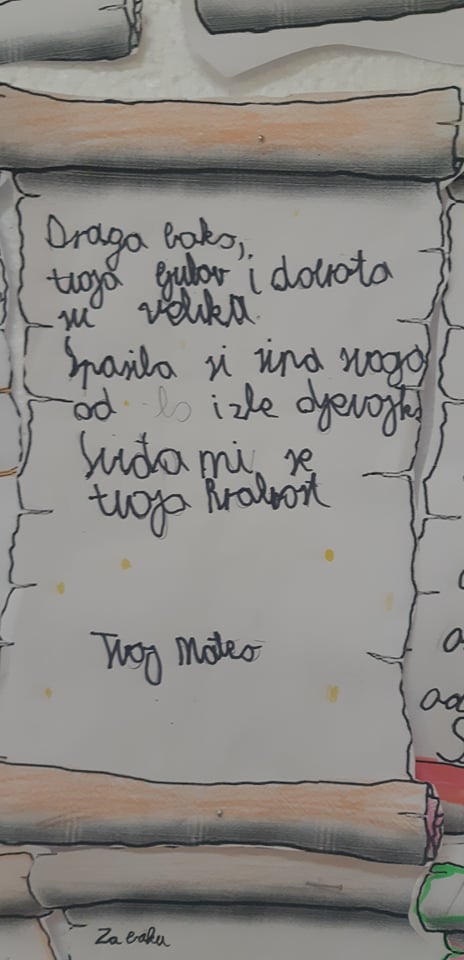 Pišemo pismo Ivani i njenim likovima iz bajke Šuma Striborova by Ljiljana Kubaša - Illustrated by 4.a razred - Ourboox.com