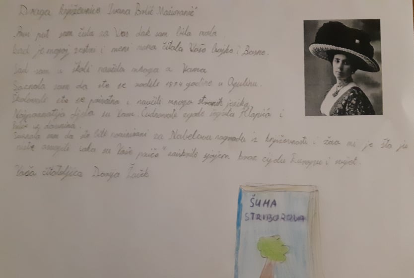 Pišemo pismo Ivani i njenim likovima iz bajke Šuma Striborova by Ljiljana Kubaša - Illustrated by 4.a razred - Ourboox.com