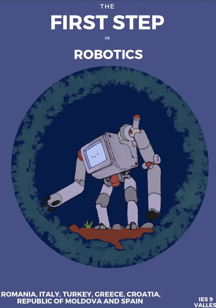 THE FIRST STEPS IN ROBOTICS by Susana Díaz - Illustrated by Susana Díaz - Ourboox.com