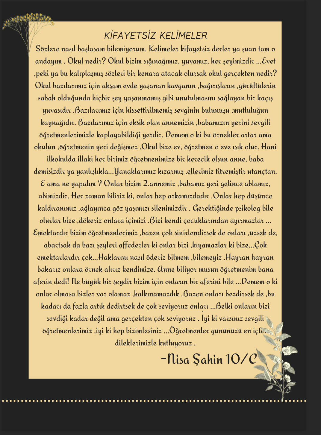 Kasım Rüzgarı by Süleyman Baran Dazıroğlu - Illustrated by Keçiören Sosyal Bilimler Lisesi - Ourboox.com