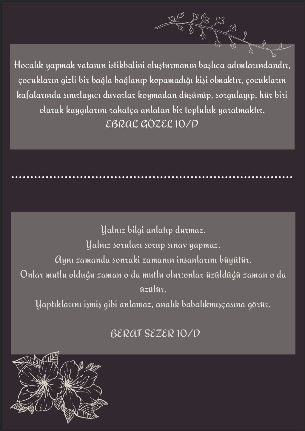 Kasım Rüzgarı by Süleyman Baran Dazıroğlu - Illustrated by Keçiören Sosyal Bilimler Lisesi - Ourboox.com