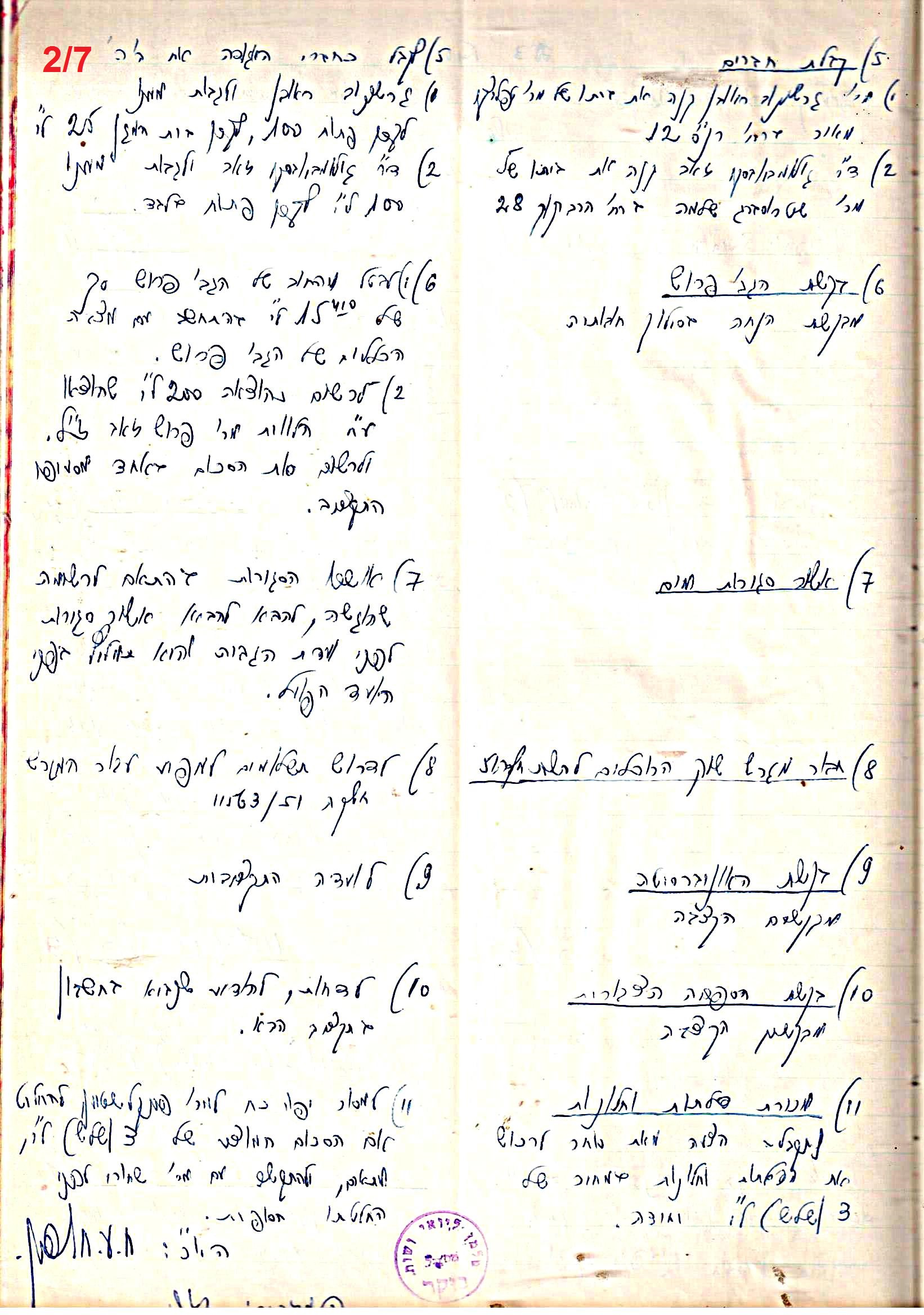 פרוטוקול 48 אגודה שיתופית – מועצה – 4.8.60 – 8.11.54 by riki deri - Illustrated by  מוזיאון בית גרושקביץ / כרך 48 - Ourboox.com