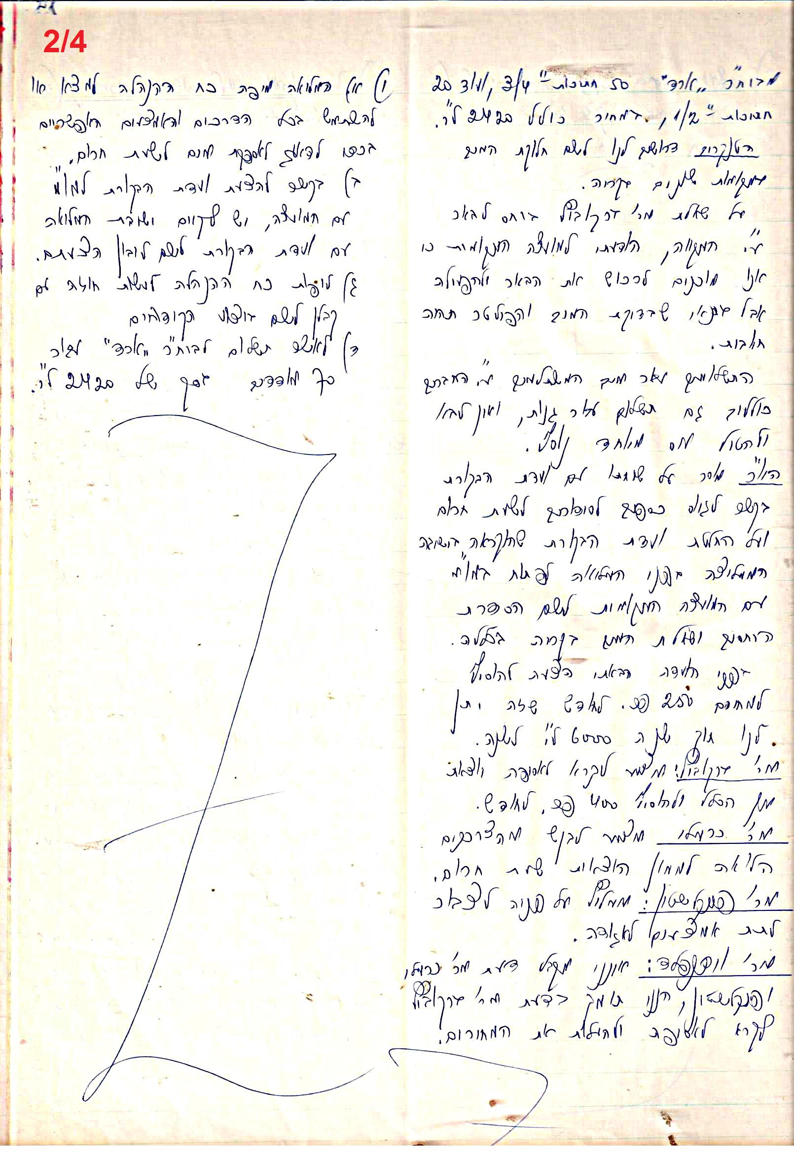 פרוטוקול 48 אגודה שיתופית – מועצה – 4.8.60 – 8.11.54 by riki deri - Illustrated by  מוזיאון בית גרושקביץ / כרך 48 - Ourboox.com