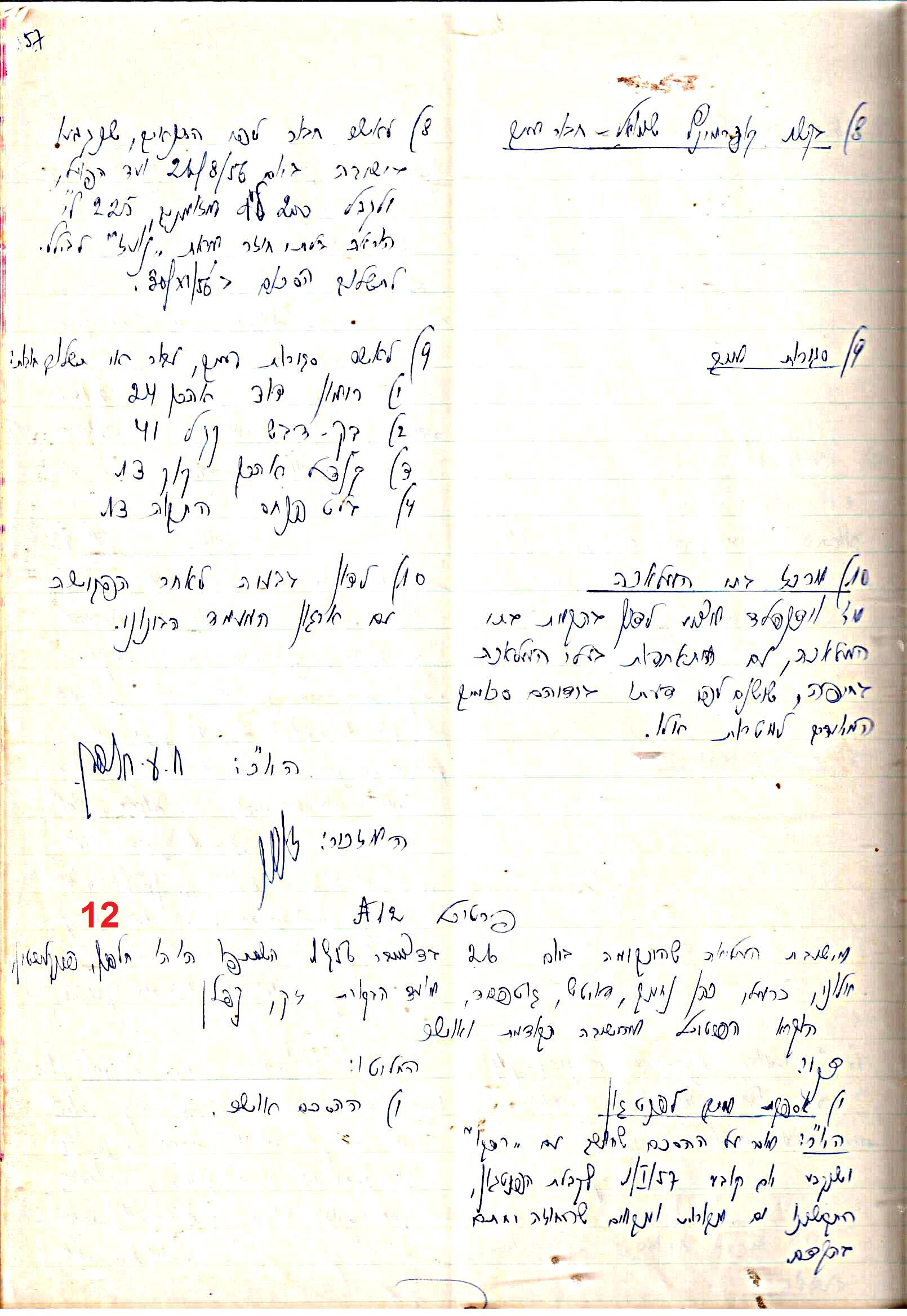 פרוטוקול 48 אגודה שיתופית – מועצה – 4.8.60 – 8.11.54 by riki deri - Illustrated by  מוזיאון בית גרושקביץ / כרך 48 - Ourboox.com