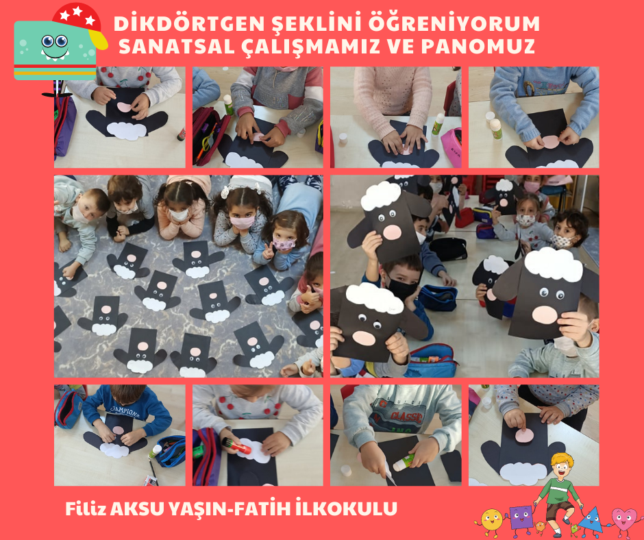 ŞEKİLLERİ ÖĞRENİYORUM by Hidayet T - Illustrated by Hidayet TÜRKAN - Ourboox.com
