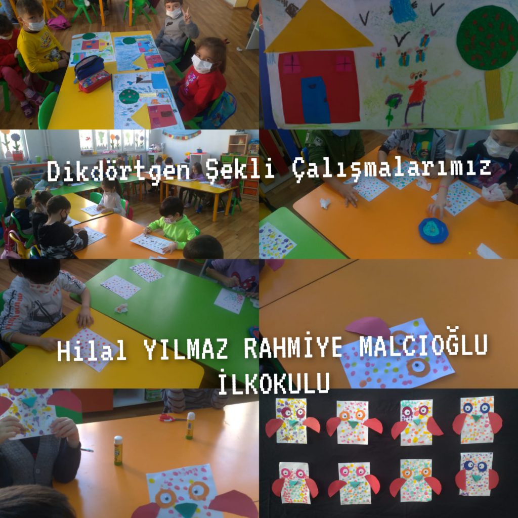 ŞEKİLLERİ ÖĞRENİYORUM by Hidayet T - Illustrated by Hidayet TÜRKAN - Ourboox.com