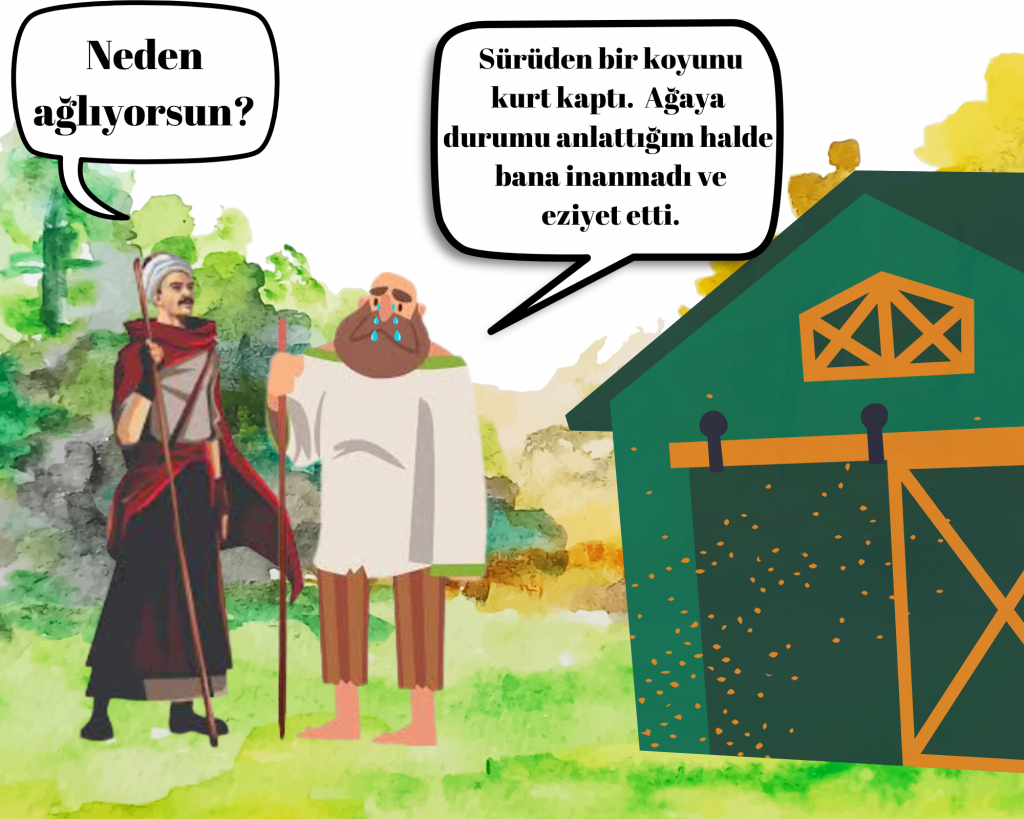 YUNUS EMRE MENKIBELERİ by YUNUS EMRE - MEVLANA - SADİ ŞİRAZİ - Illustrated by YUNUS EMRE - Ourboox.com