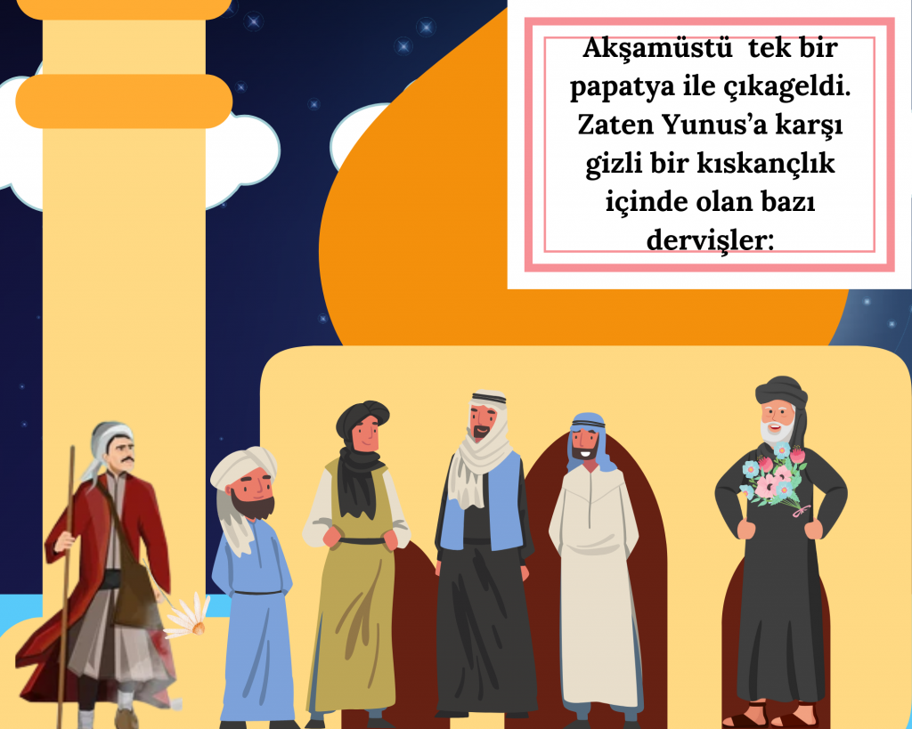 YUNUS EMRE MENKIBELERİ by YUNUS EMRE - MEVLANA - SADİ ŞİRAZİ - Illustrated by YUNUS EMRE - Ourboox.com