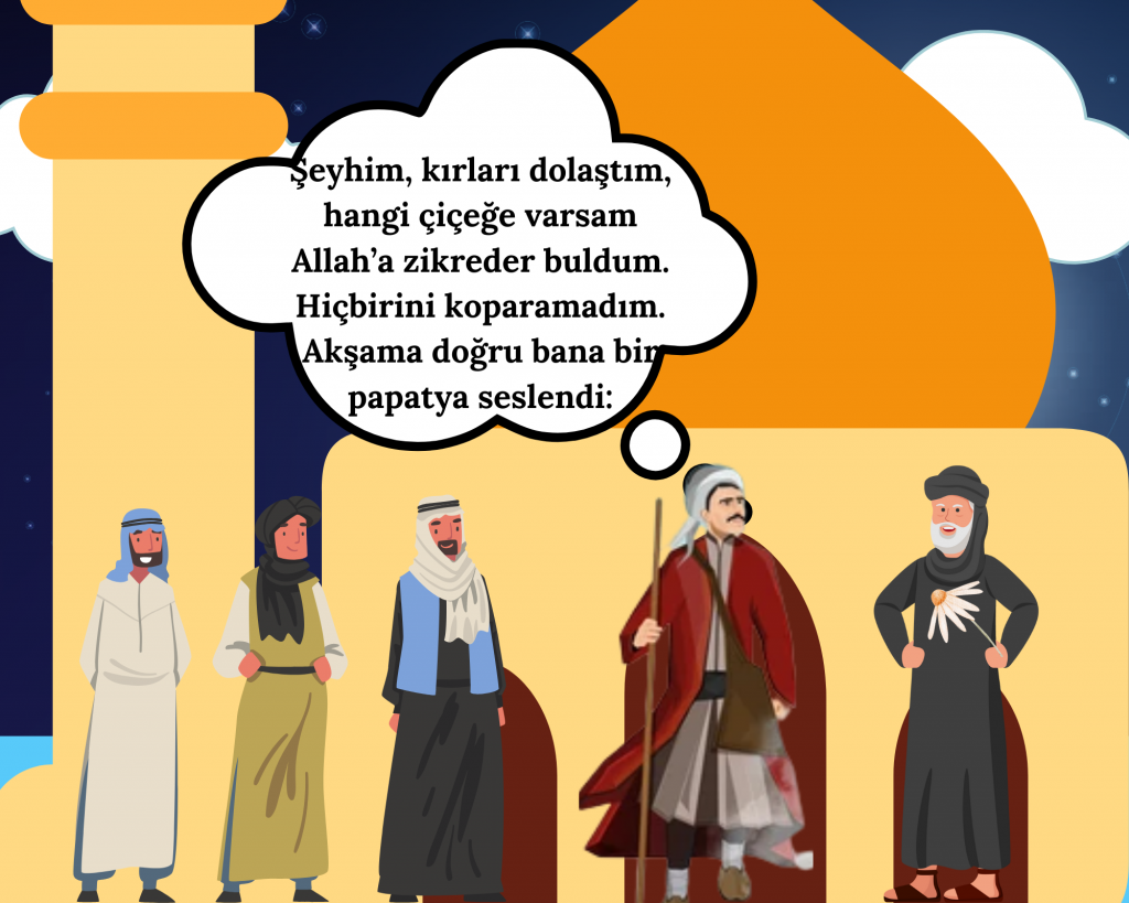 YUNUS EMRE MENKIBELERİ by YUNUS EMRE - MEVLANA - SADİ ŞİRAZİ - Illustrated by YUNUS EMRE - Ourboox.com
