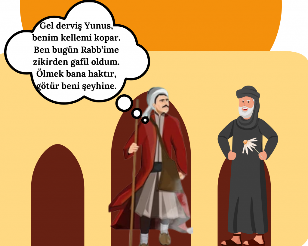 YUNUS EMRE MENKIBELERİ by YUNUS EMRE - MEVLANA - SADİ ŞİRAZİ - Illustrated by YUNUS EMRE - Ourboox.com