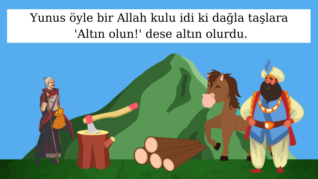 YUNUS EMRE MENKIBELERİ by YUNUS EMRE - MEVLANA - SADİ ŞİRAZİ - Illustrated by YUNUS EMRE - Ourboox.com