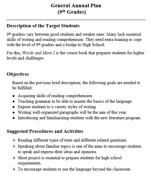 Yearly English Plan by Maha Alawdat - Ourboox.com
