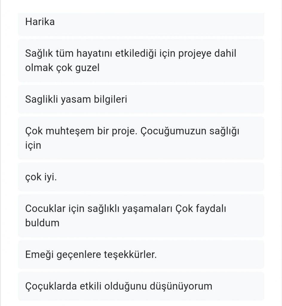 Sağlıklı Yaşam Merdiveni Veli Son Anketi Karşılaştırmalı Değerlendirmesi by Serpil Topuz - Ourboox.com