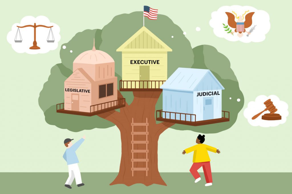 Three Branches of Government by julia fitzmaurice - Illustrated by Ms. Julia - Ourboox.com