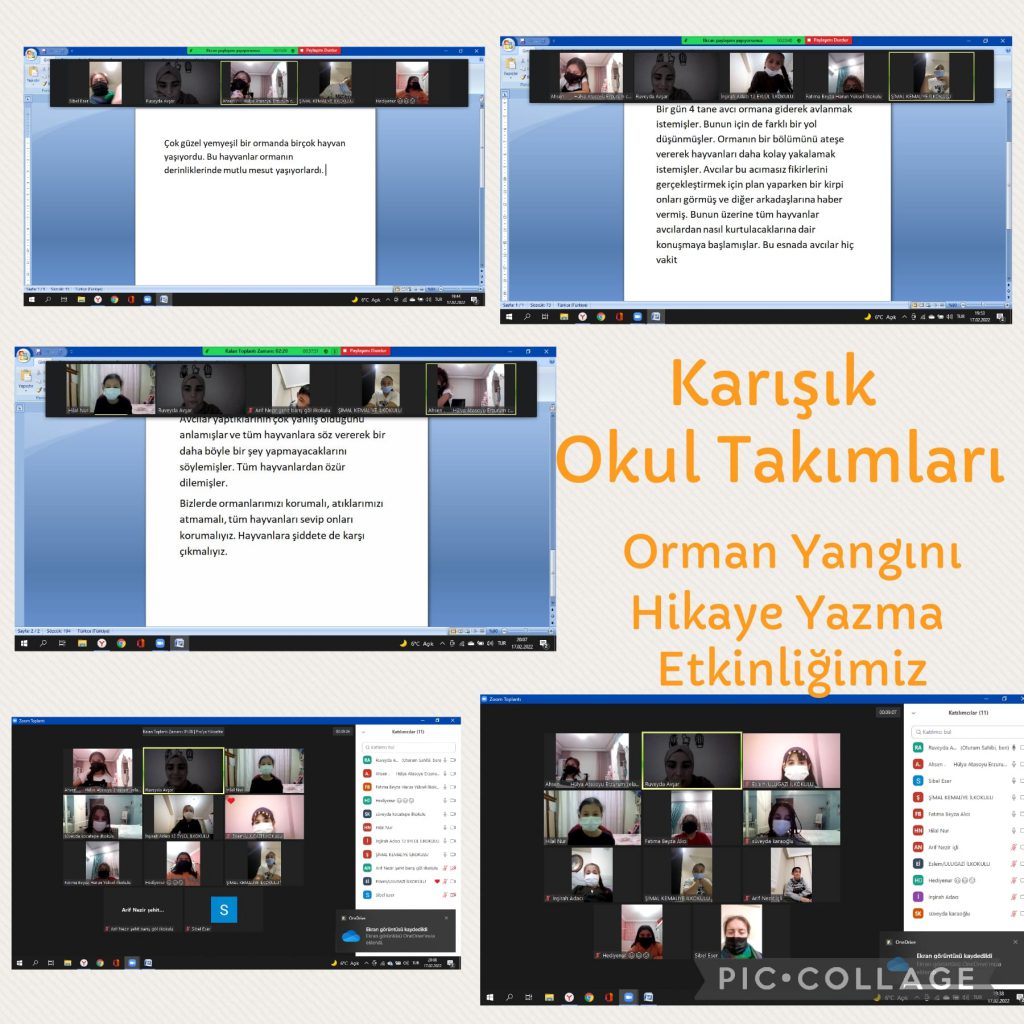 “GEÇMİŞİM BUGÜNÜM YARINIM ” Doğal Afetler Hikaye Yazma by Zerrin BARUTÇU - Ourboox.com