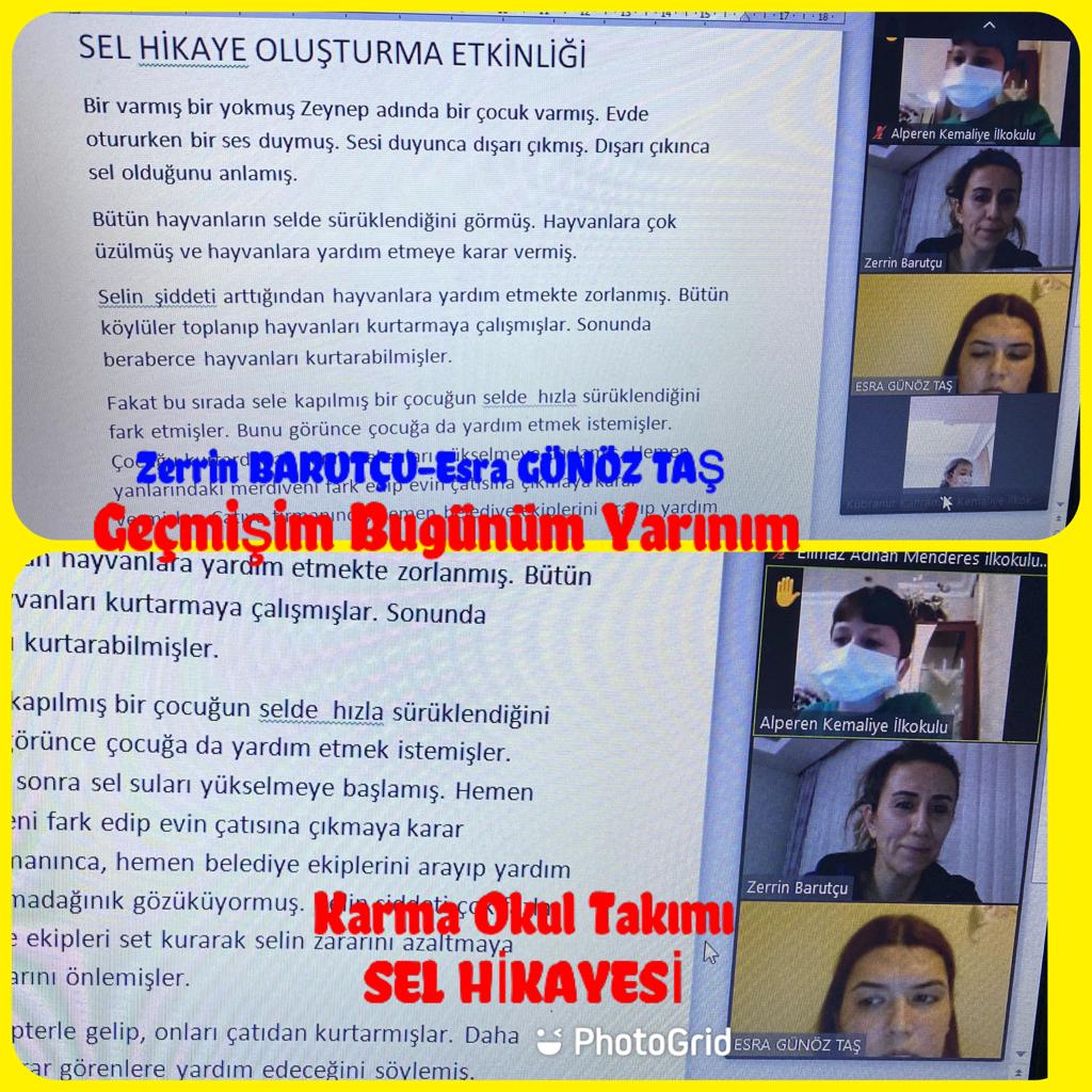 “GEÇMİŞİM BUGÜNÜM YARINIM ” Doğal Afetler Hikaye Yazma by Zerrin BARUTÇU - Ourboox.com