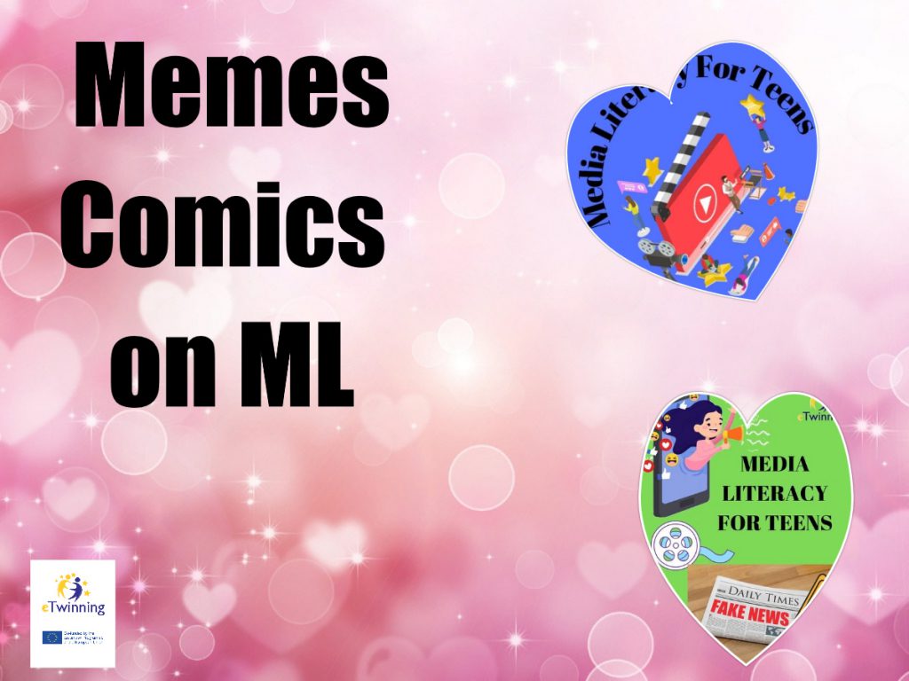 Memes/Comics on ML by ruqaya - Illustrated by Media Literacy for Teens - Ourboox.com