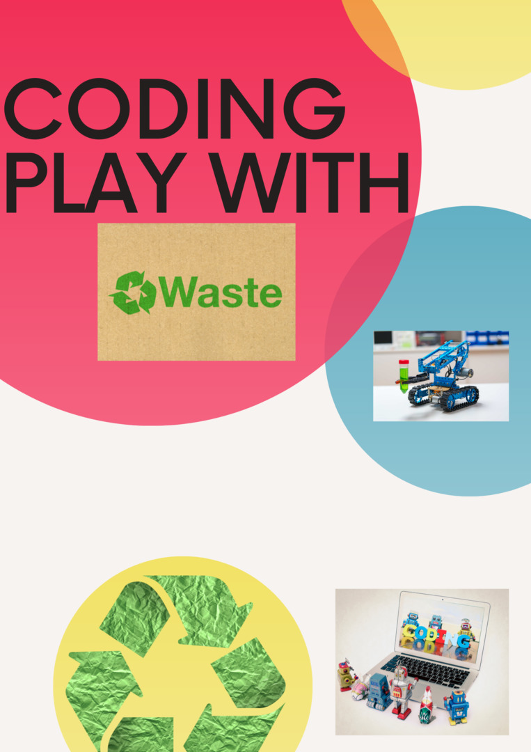CODING PLAY WITH WASTE PROJECT POSTER SURVEY A BOOK by Zeynep Aydın - Ourboox.com