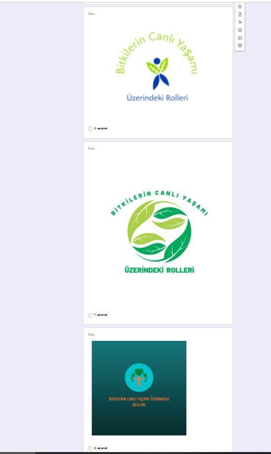 Öğretmen Logo Çalışması Anketi Sonuçları by Bitkilerin Canlı Yaşamı Üzerindeki Rolleri - Ourboox.com