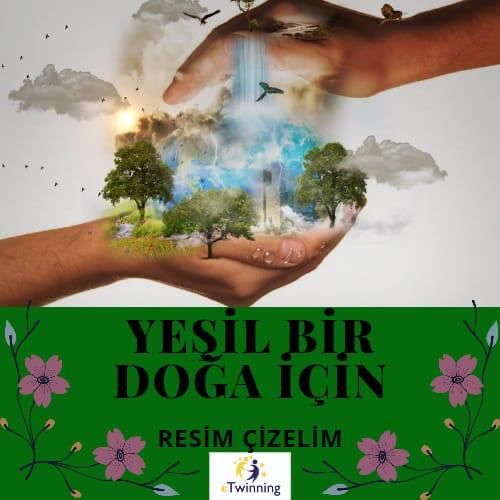 “Yeşil Bir Doğa İçin Resim Çiziyorum” by Hande Çakır - Ourboox.com