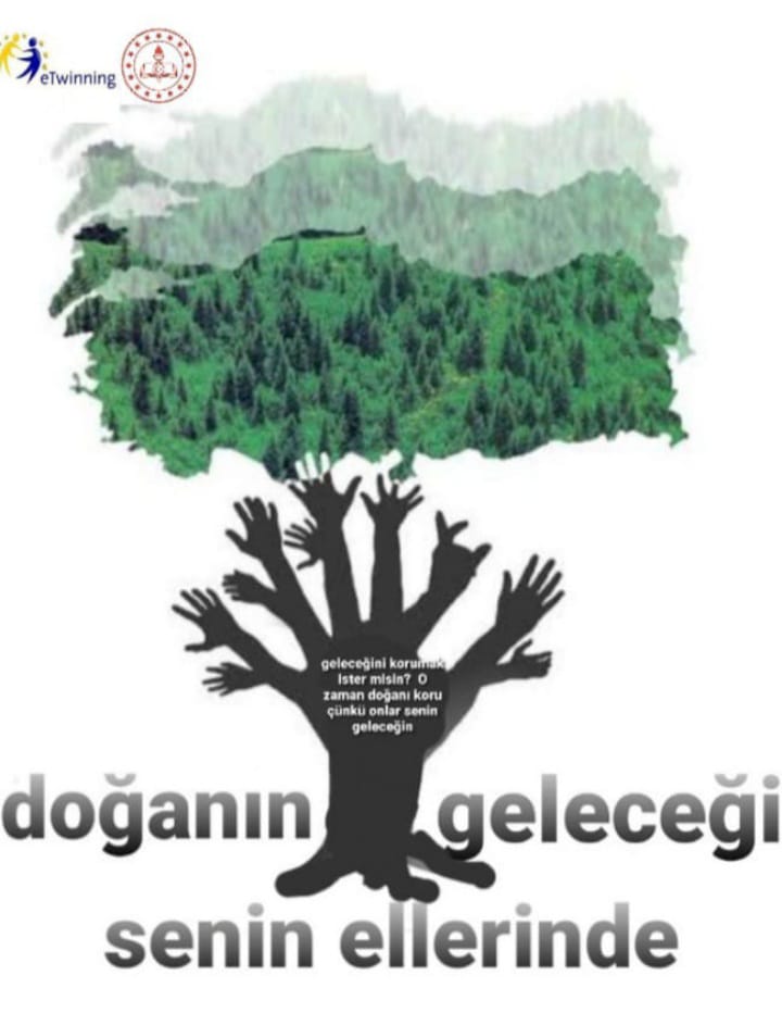 “Yeşil Bir Doğa İçin Resim Çiziyorum” by Hande Çakır - Ourboox.com