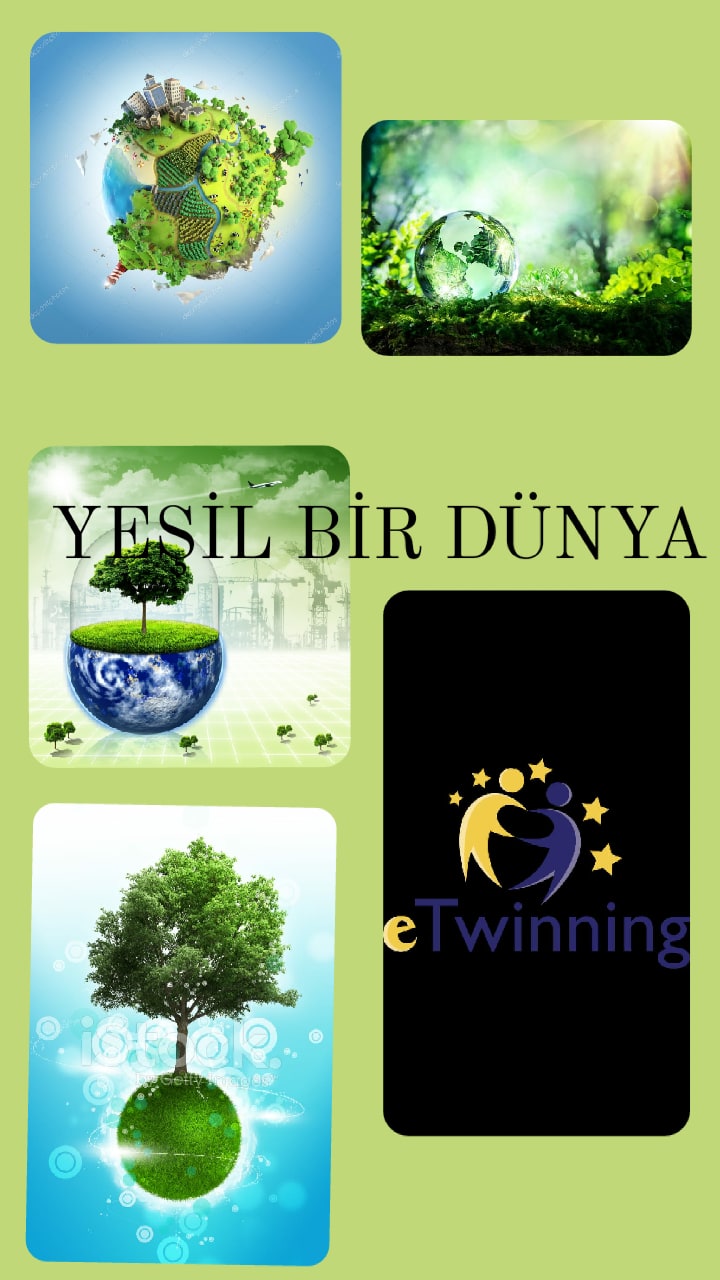 “Yeşil Bir Doğa İçin Resim Çiziyorum” by Hande Çakır - Ourboox.com