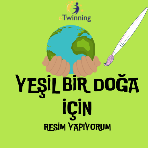 “Yeşil Bir Doğa İçin Resim Çiziyorum” by Hande Çakır - Ourboox.com