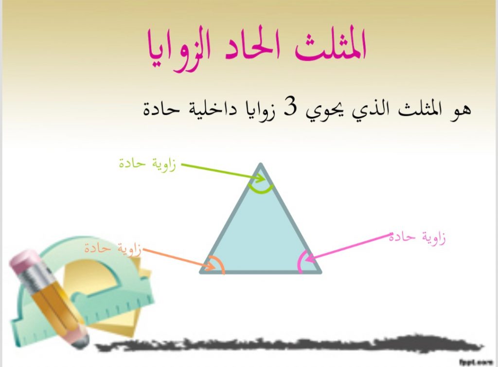 المثلثات حسب الزوايا by lubna.ziadna - Ourboox.com