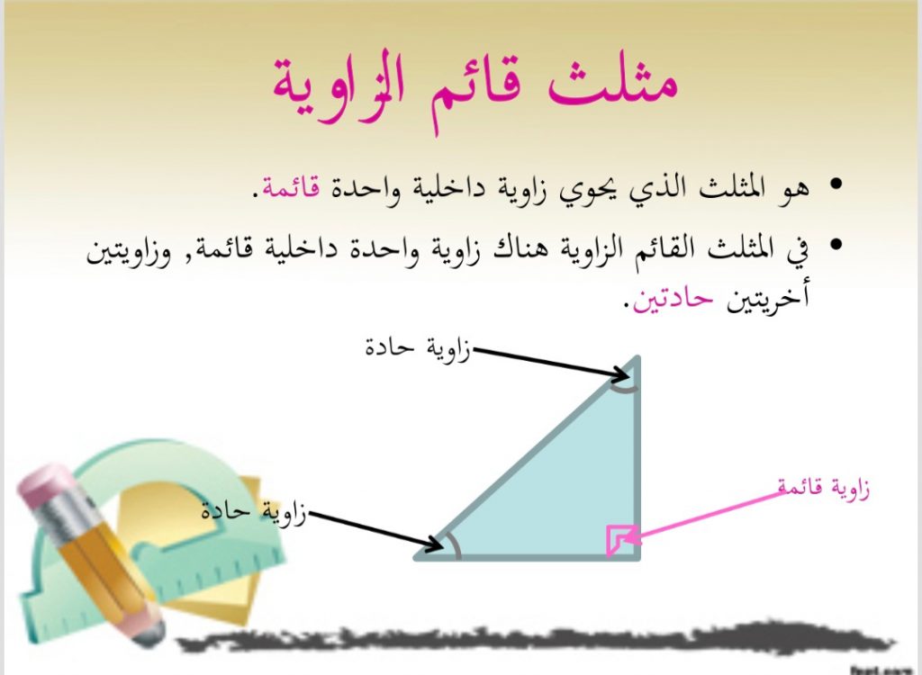 المثلثات حسب الزوايا by lubna.ziadna - Ourboox.com
