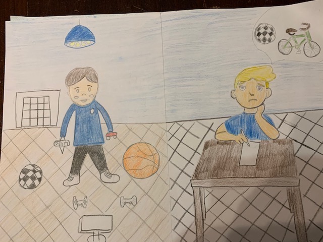 I bambini giocano alla guerra by Ersilia Crugliano - Illustrated by Classe: 3 sez. D  - Ourboox.com