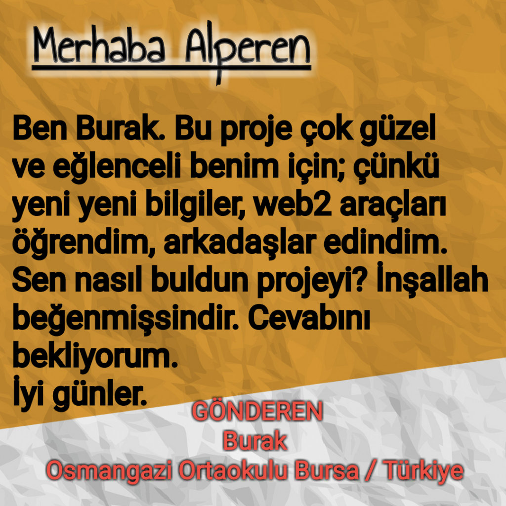 Mektup Arkadaşım 2022 by ALPER ÇİFTÇİ - Ourboox.com