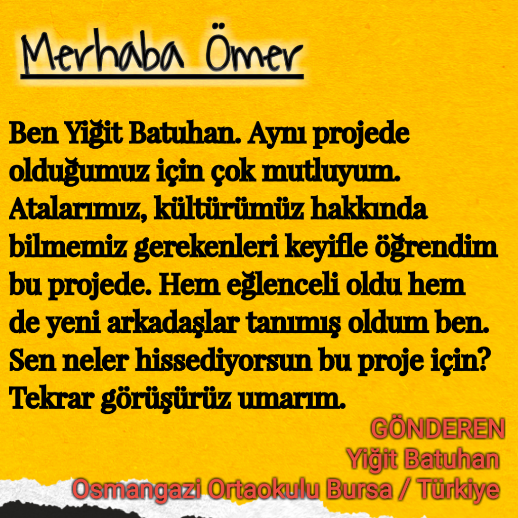 Mektup Arkadaşım 2022 by ALPER ÇİFTÇİ - Ourboox.com