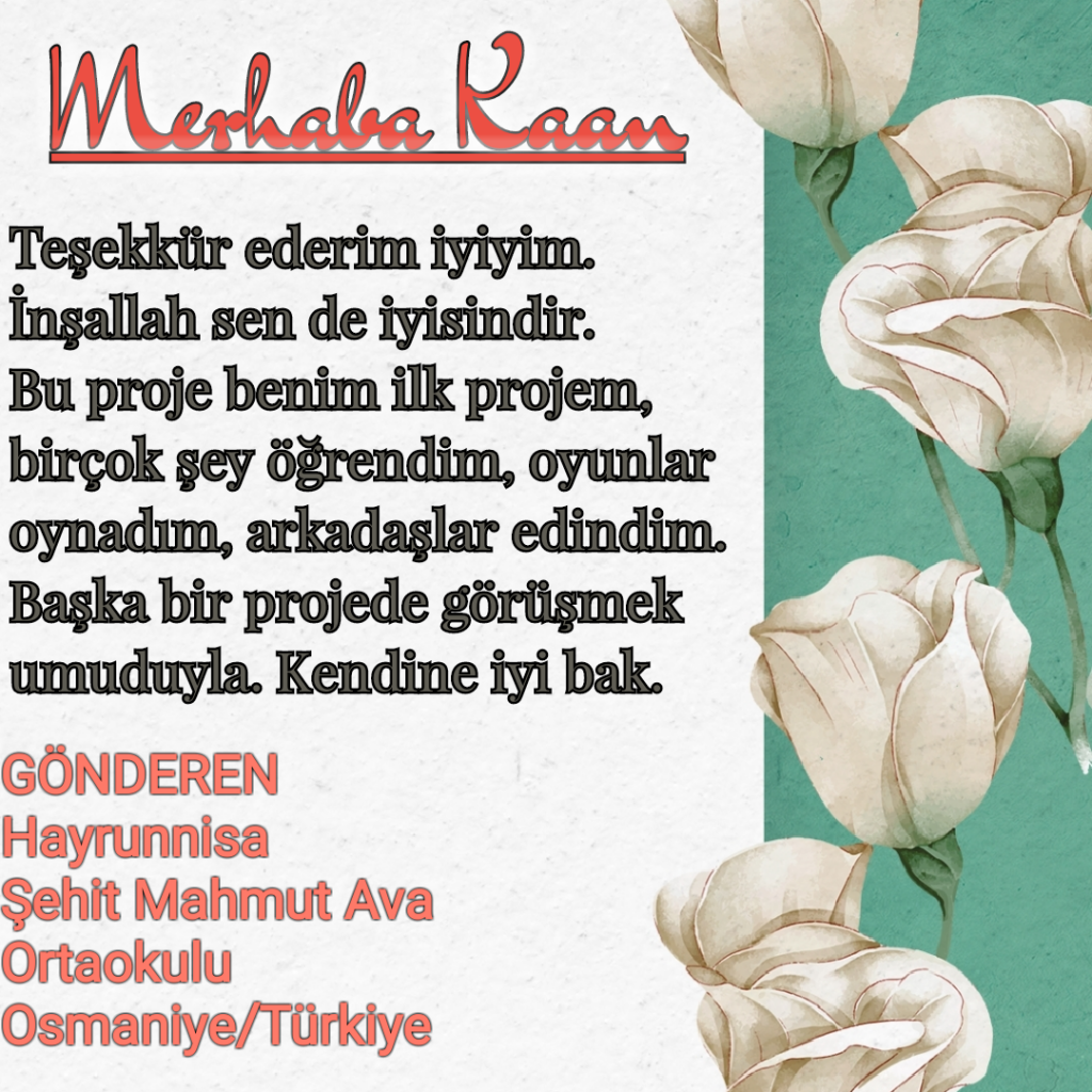 Mektup Arkadaşım 2022 by ALPER ÇİFTÇİ - Ourboox.com