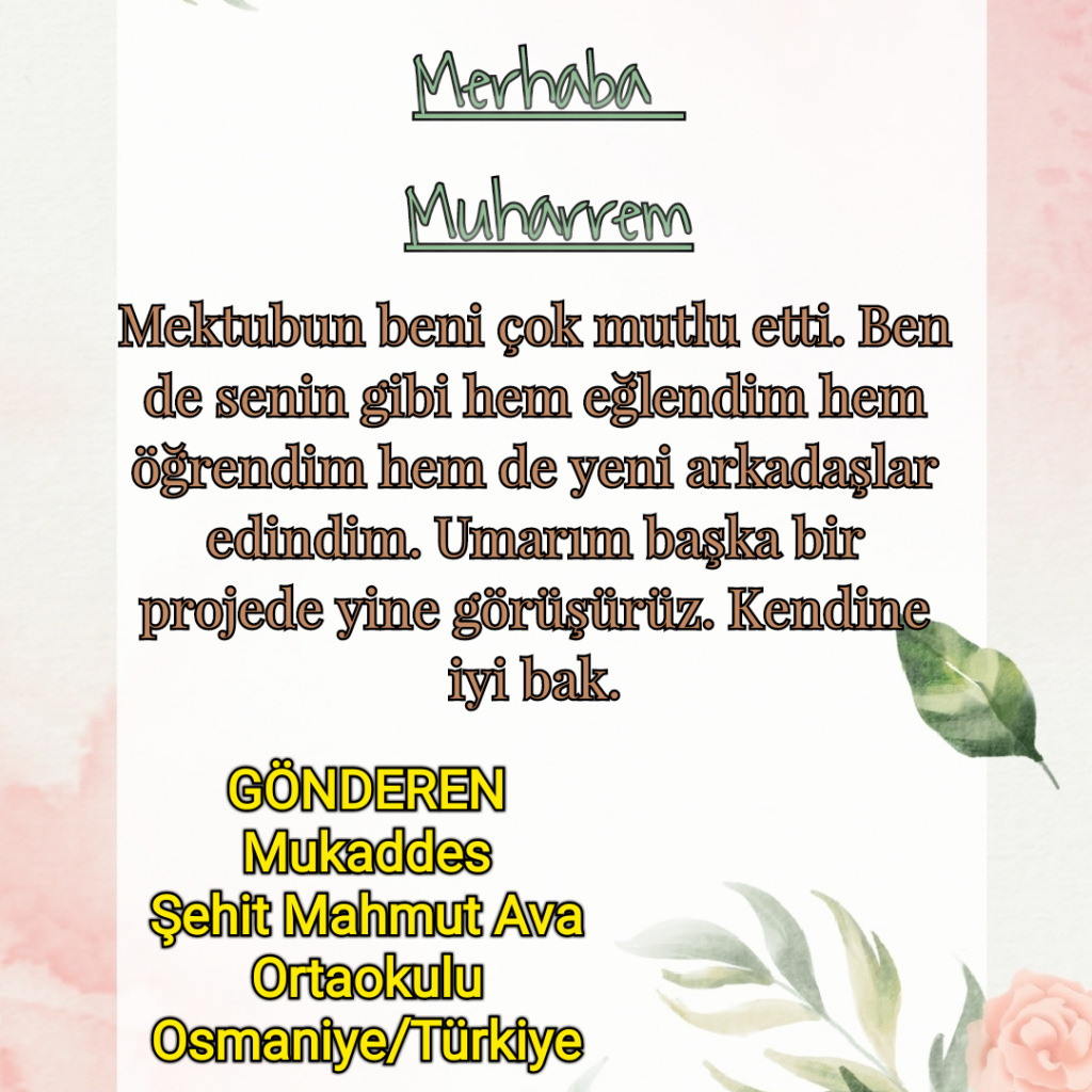 Mektup Arkadaşım 2022 by ALPER ÇİFTÇİ - Ourboox.com