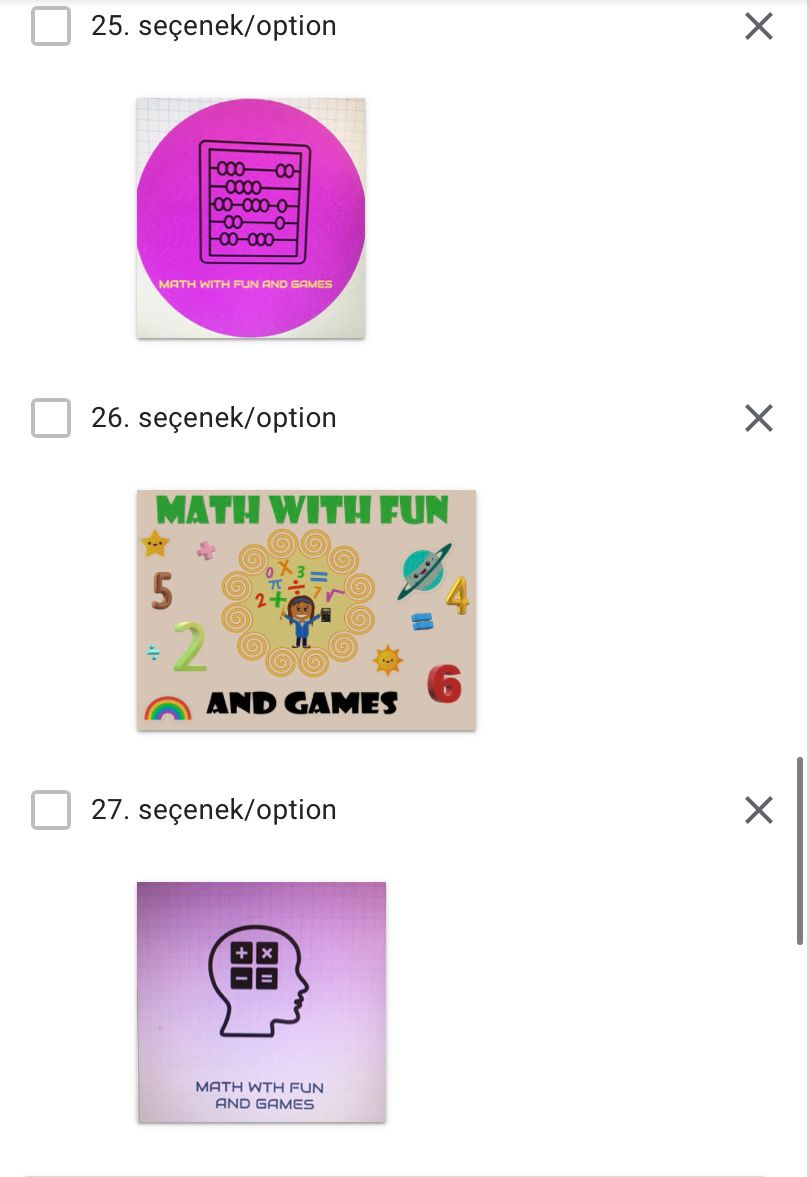 Math Wint Fun and Games Student Logo by esvet - Ourboox.com