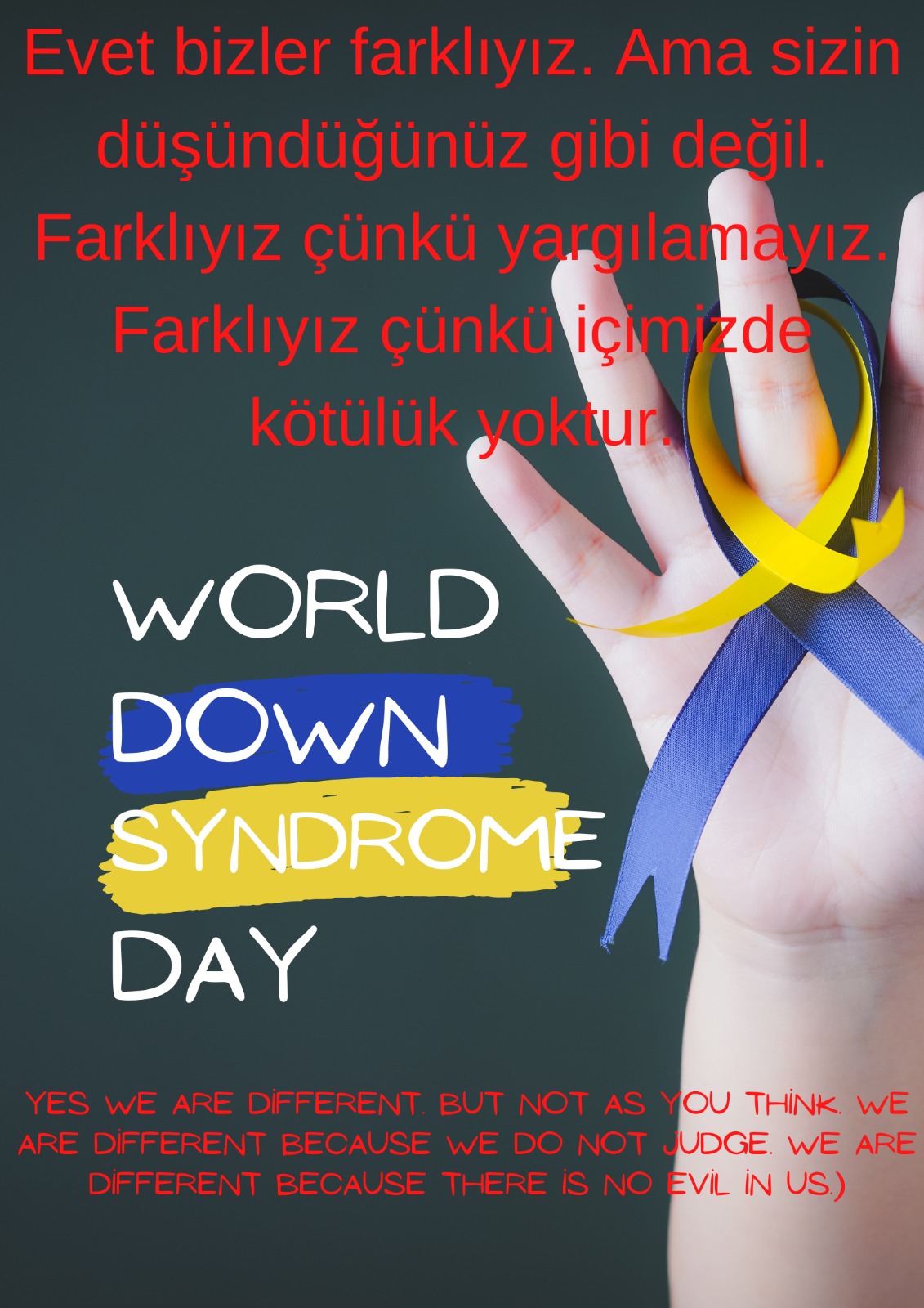 21 MARCH WORLD DOWN SYNDROME DAY TEACHER COLLABORATE COMMON PRODUCT by another world - Ourboox.com