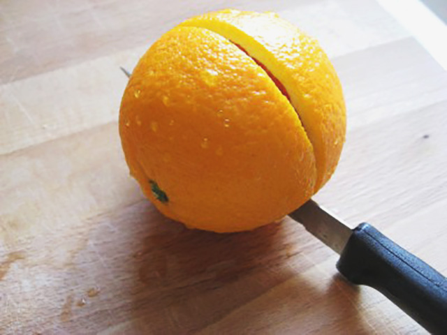 مراحل تحضير عصير البرتقال by waffa - Illustrated by بستان الفراشات - Ourboox.com